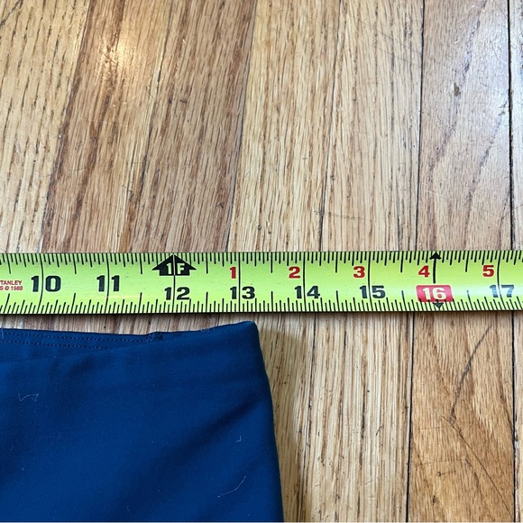 ATHLETA Sz Small Tall ST All In Capri Tight Leggings Workout Pockets Bluegreen - Picture 6 of 12